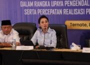 Gubernur Sherly Tjoanda Paparkan Strategi Jaga Stabilitas Ekonomi Maluku Utara Saat Pimpin Rapat TPID