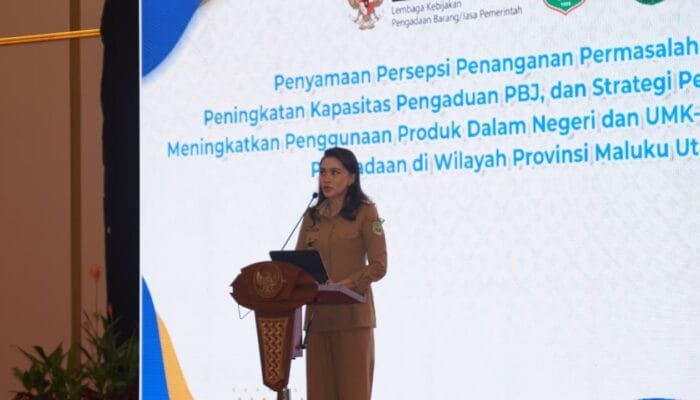 Gubernur Sherly Berharap LKPP Dapat Berdayakan UMKM yang Transparan dan Akuntabilitas