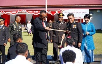 Wali Kota Tidore Hadiri Upacara dan Syukuran Hari Bhayangkara ke-80