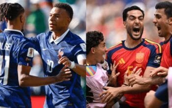 Perancis & Spanyol Sepakbola Menyerang vs Penguasaan Bola
