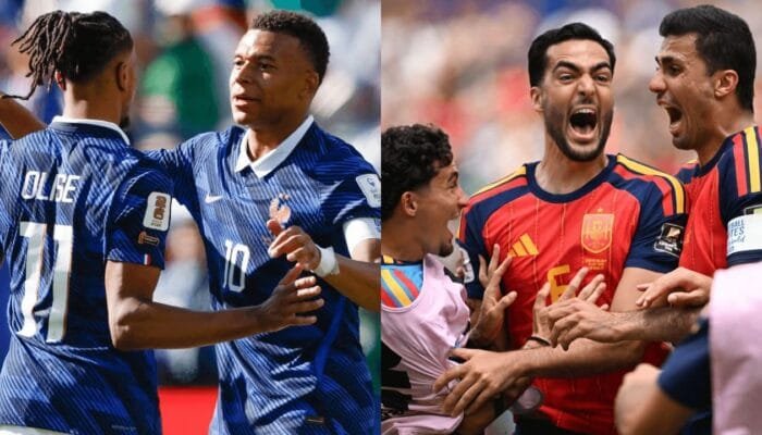 Perancis & Spanyol Sepakbola Menyerang vs Penguasaan Bola