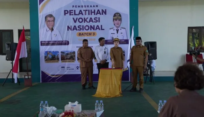 Gubernur Sherly Buka Pelatihan Vokasi Nasional Batch 3 Kemenaker,Target 6.600 Pekerja di Maluku Utara