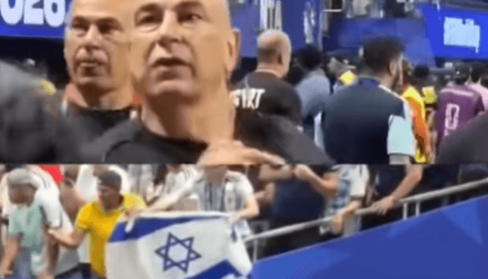 Pelatih Mesir Ludahi Suporter Argentina yang Kibarkan Bendera Israel