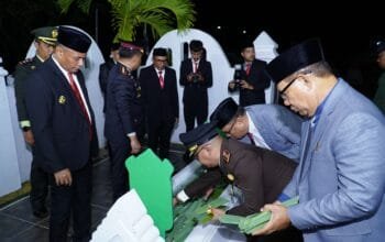 Pemkot Tidore Gelar Apel Kehormatan dan Renungan Suci di Makam Pahlawan Nasional Sultan Zainal Abidin Syah