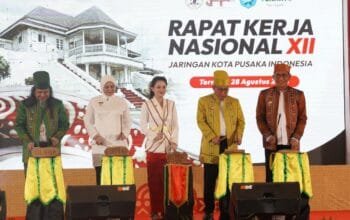 Buka Rakernas JKPI XII, Gubernur Sherly Ajak Kota Pusaka Hidupkan Nilai Budaya Lewat Transformasi Ekonomi