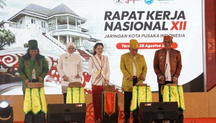 Buka Rakernas JKPI XII, Gubernur Sherly Ajak Kota Pusaka Hidupkan Nilai Budaya Lewat Transformasi Ekonomi
