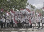 Sambut HUT RI ke-81, Sejumlah Penyelam Tidore Kibarkan Merah Putih di Bawah Laut Tugulufa