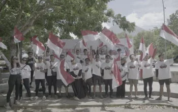 Sambut HUT RI ke-81, Sejumlah Penyelam Tidore Kibarkan Merah Putih di Bawah Laut Tugulufa