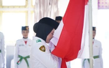 Calon Paskibraka Kota Tidore Resmi Dikukuhkan, Siap Bertugas pada HUT RI ke-81