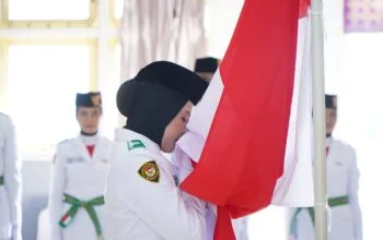 Calon Paskibraka Kota Tidore Resmi Dikukuhkan, Siap Bertugas pada HUT RI ke-81