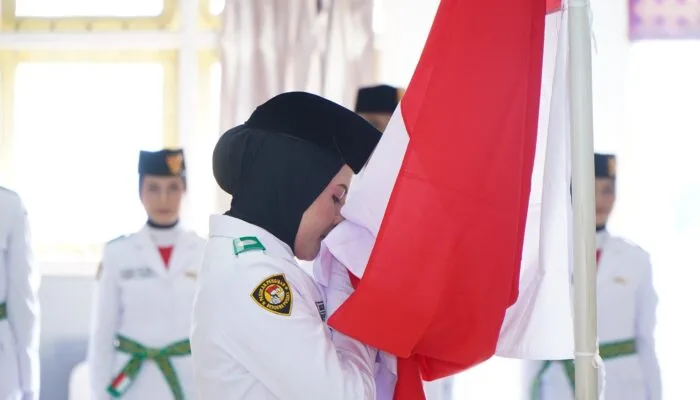 Calon Paskibraka Kota Tidore Resmi Dikukuhkan, Siap Bertugas pada HUT RI ke-81