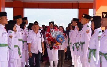 Mardhatilla Disambut Meriah Usai Tuntaskan Tugas sebagai Paskibraka Nasional