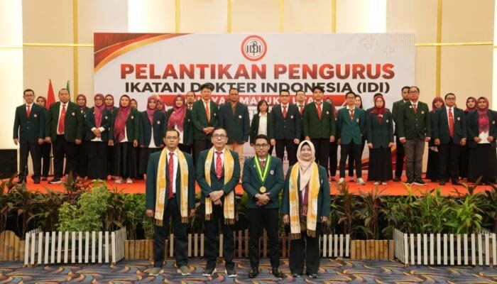 Pengurus IDI Malut Resmi Dikukuhkan, Sekprov Berharap 764 Dokter Perkuat Kerja Sama Pelayanan kesehatan 