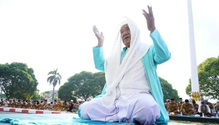 Kemarau Panjang Pemkot Tidore Gelar Shalat Istisqa di Halaman Kantor Wali Kota