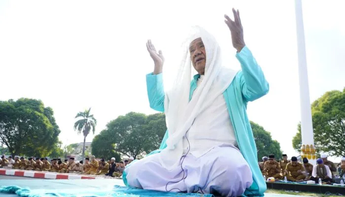 Kemarau Panjang Pemkot Tidore Gelar Shalat Istisqa di Halaman Kantor Wali Kota