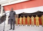 Pimpin Apel Gabungan, Wali Kota Tidore Tegaskan ASN Wajib Jadi Contoh dalam Pembatasan Aktivitas Hari Jumat